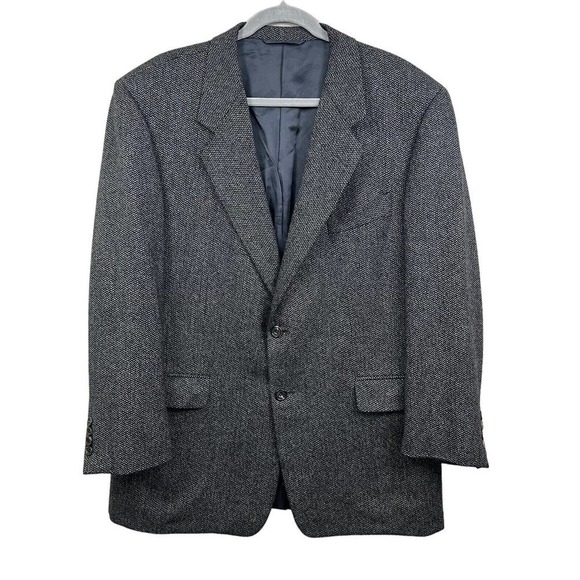 Hickey Freeman Collection Lambswool Diplomat Blazer Suit Jacket Men Size 43R - Picture 1 of 7